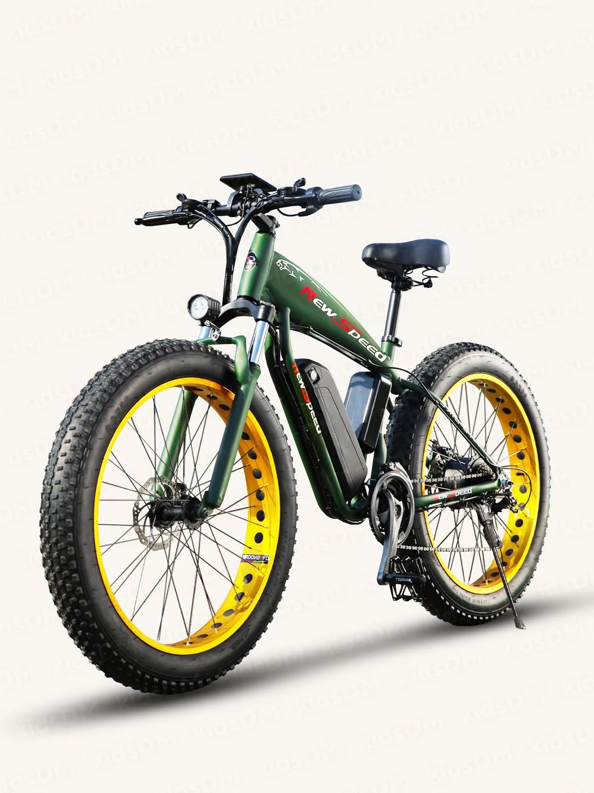 Електровелосипед New Speed 1000W 48V 17Ah (Хакі)